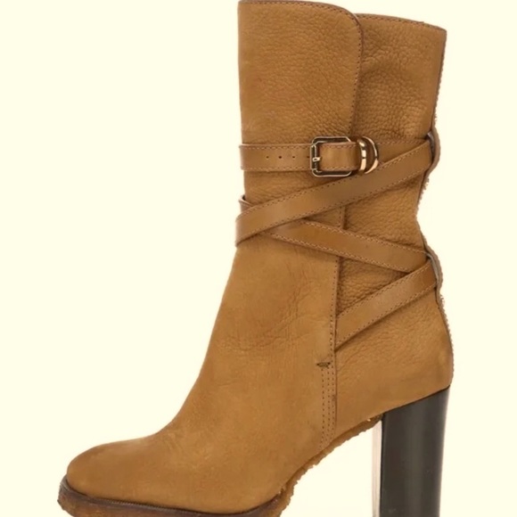 Tory Burch Tan Ankle Boots - Picture 5 of 7